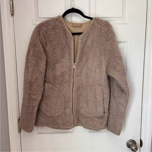 lululemon athletica Tan Fleece Jacket